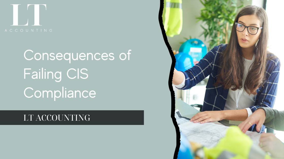 Construction contractors reviewing financial records to ensure compliance with the Construction Industry Scheme (CIS), preventing penalties and maintaining accurate reporting to HMRC.